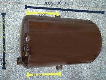 Naczynie wzbiorcze czarne 50l. G1"